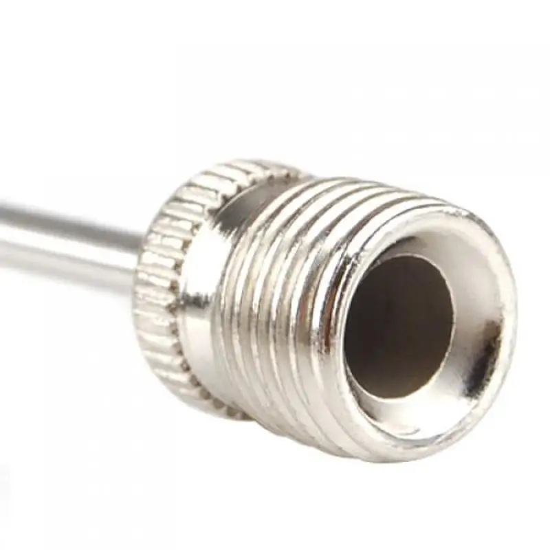 

Ball Pump Needle Silver Metal Inflation Adapter for Sports Balls Football Basketball Volleyball Use