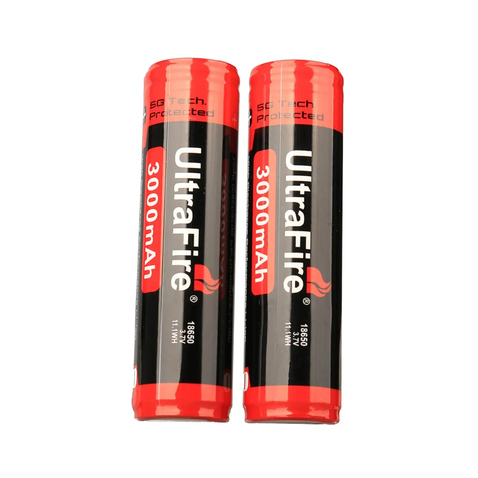 4PCS 18650 Battery 3000mAh Lithium Ion Batteries Top Cap UltraFire 2600-3000mAh Rechargeable Li ion Cell For UAV Flashlight Toys