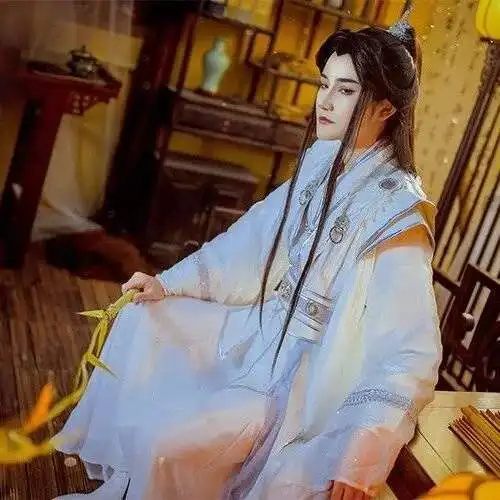 Chu Wanning Cosplay Costume Anime Er Ha and His White Cat Master Cosplay Costume For Men And Women Chinese Anime Cos
