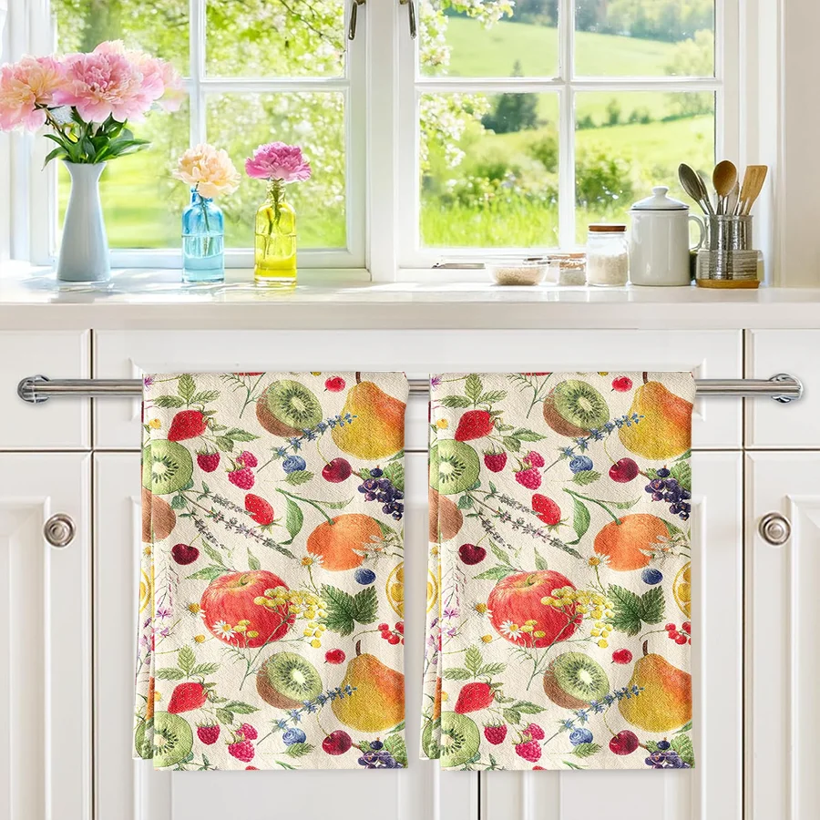 2 Stück, Küchentücher mit Fruc – Home Cooking Is The Best Bewertung und Preis