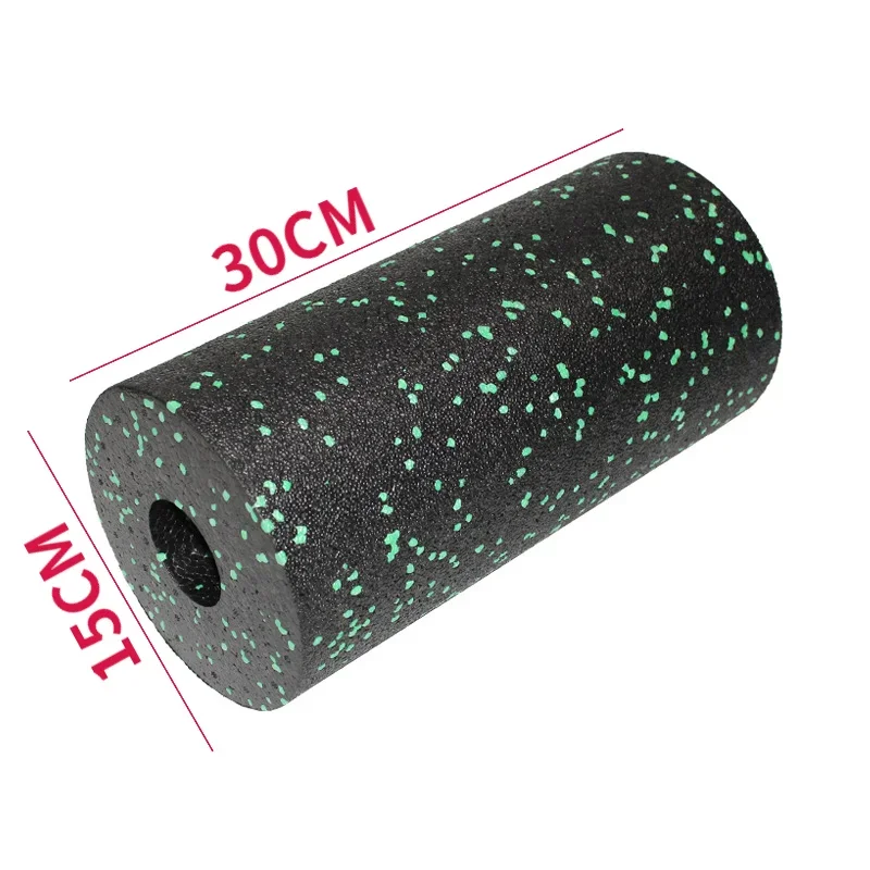 30*15CM EPP Pilates Foam Roller Black Yoga Foam Roller Exercise Equipment Massage Roller Body For Women/Men