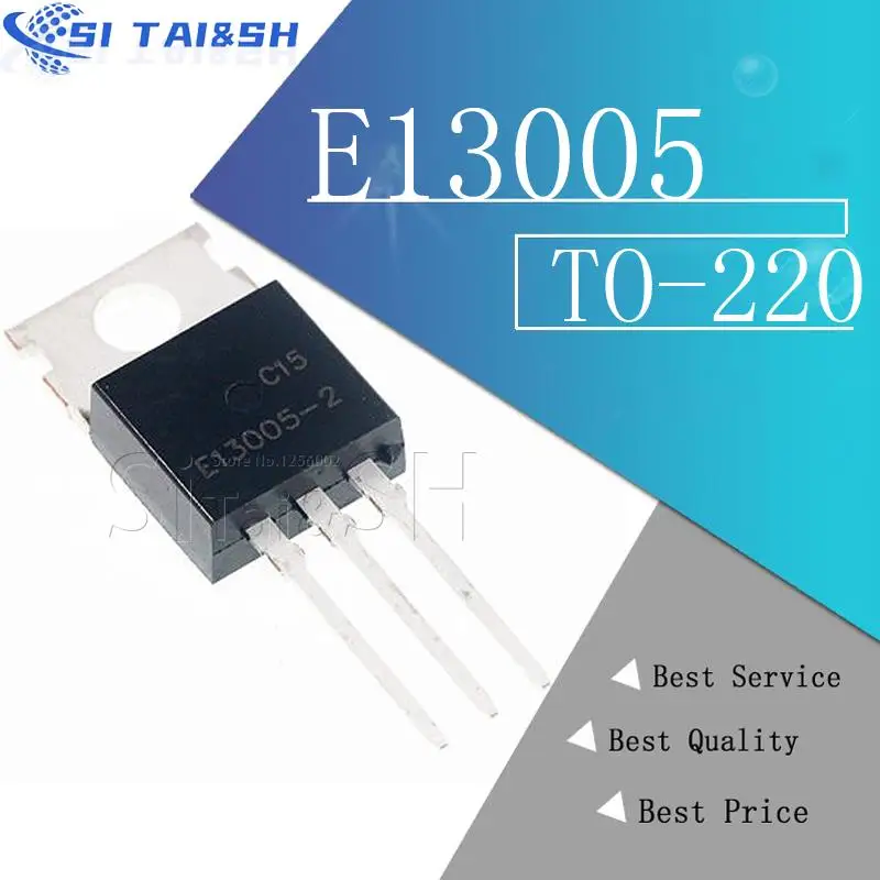 

10 шт E13005-2 TO220 NPN транзисторы E13005 TO-220 MJE13005-2 MJE13005
