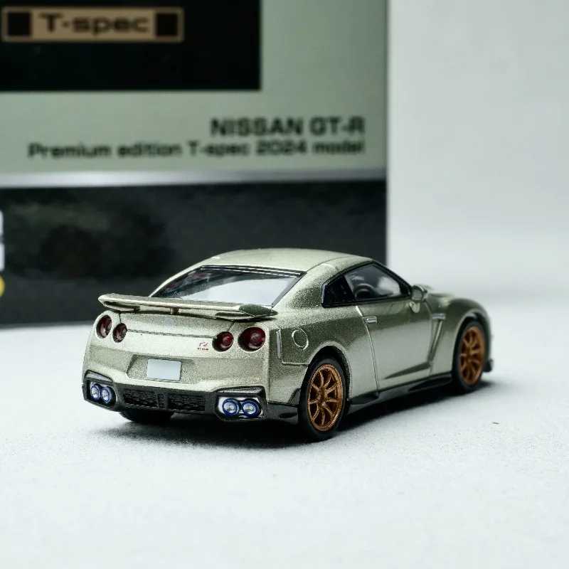 حقيقي في المخزون TAKARA TOMY TOMYTEC TLV 1/64 N316a GT-R R35 T-Spec سبيكة موتور مركبة دييكاست نماذج مجموعة ألعاب السيارات #5
