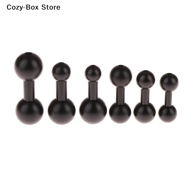 [ZY]17mm/20mm/25mm Aluminum Alloy Ball Head Double Ball Head Connecting Rod Motorcycle Camera Bracket Transfer Accessories[ZY]