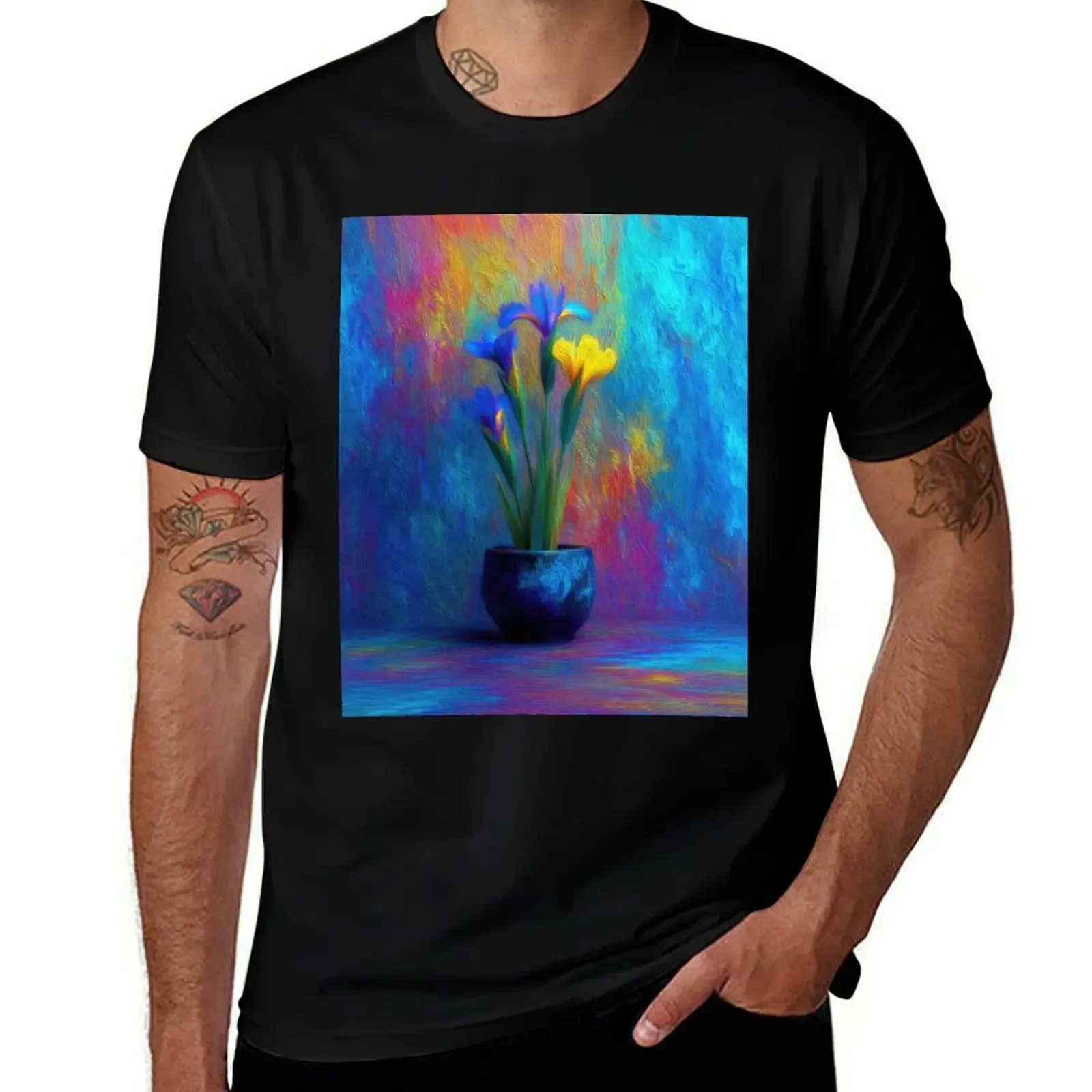 

Футболка Dream in Bloom, хлопковые мужские футболки, футболки с рисунком баскетбола, футболки большого размера, мужская винтажная футболка для мужчин
