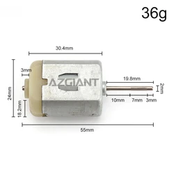 AZGIANT External Termnial FC-280SC-20140 Micro Motor For Car Central Control Lock DIY