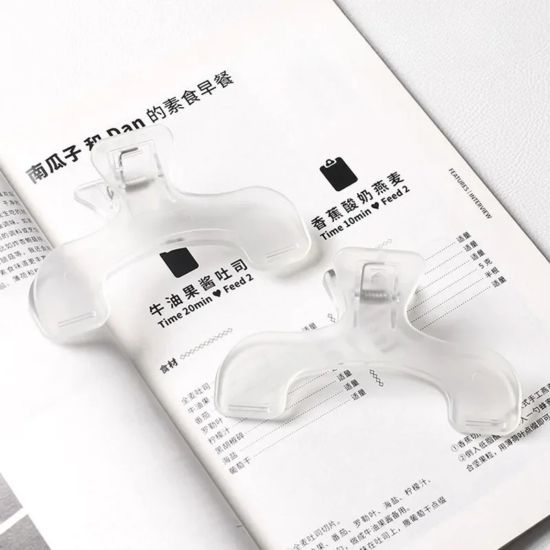 Transparent Book Holder Clip 4