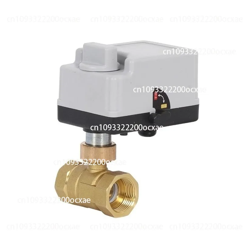 

Electric two-way ball valve, normally closed brass thread water valve, miniature electric valve