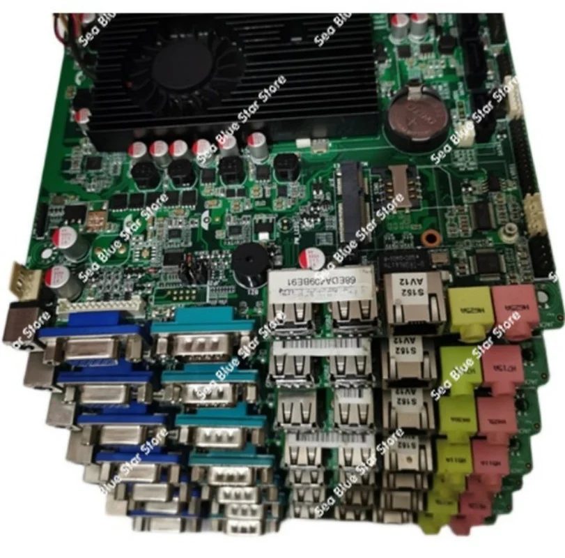 SV1a-13714P-B1 Cash Register Integrated Machine Industrial Control Main Board 1037U LVDS Second-hand Disassembly Main Board