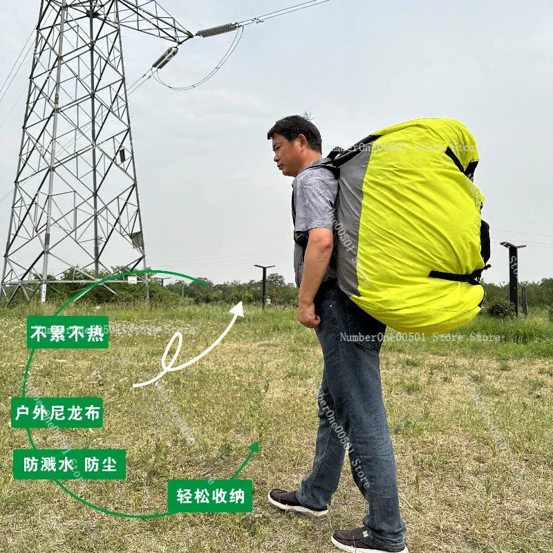 Paragliding Large Capacity Fast Pack Double Shoulder Bag for Paramotor Tandem Parachute Waterproof Outdoor Storage Sack