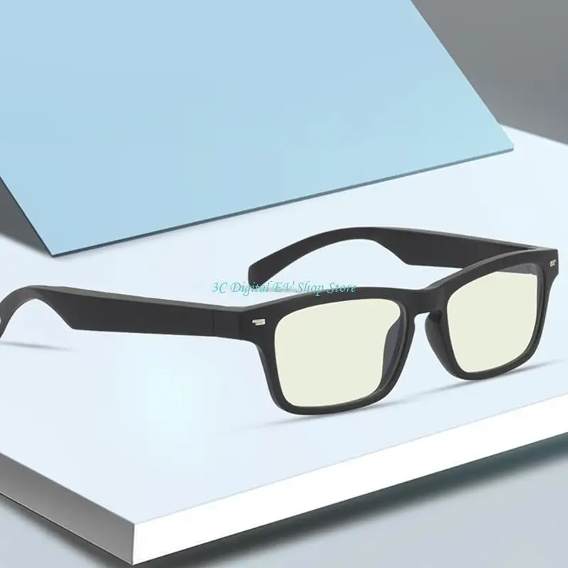 E74D para óculos Glasses Sun-livre chamando música anti-azul óculos
