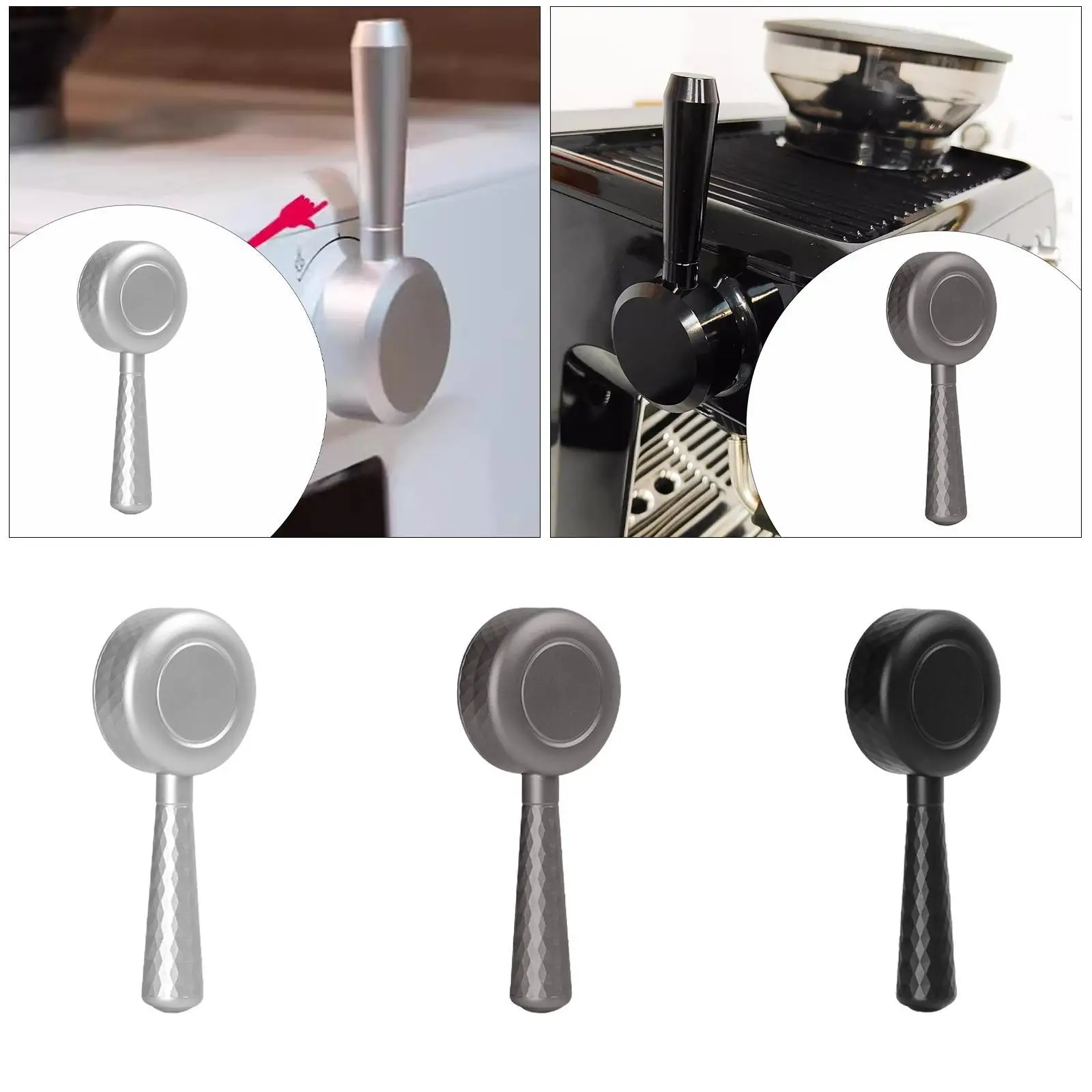 คันโยกไอน้ําติดตั้งง่าย Universal Conversion อลูมิเนียมอัลลอยด์สําหรับ Bae02 Bae02S กาแฟเครื่อง Infuser อุปกรณ์เสริม