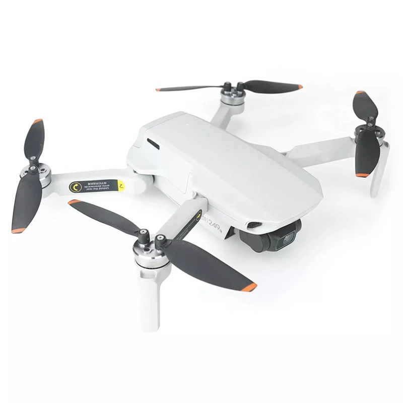 ฝาครอบมอเตอร์อลูมิเนียมฝาครอบฝาครอบฝากระโปรงป้องกันใบพัดตัวป้องกันมอเตอร์สำหรับอุปกรณ์เสริม DJI Mavic Mini 2