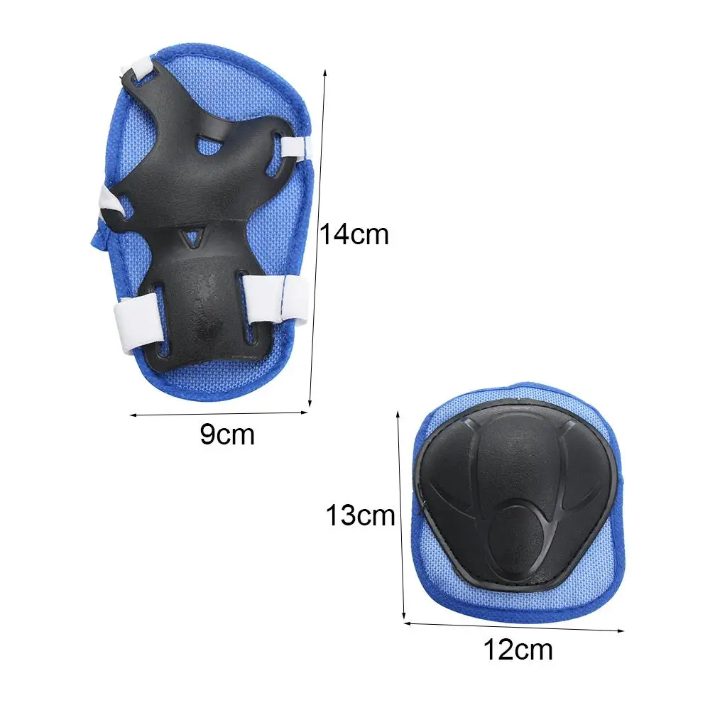 Kids Helmet Knee Elbow Pad Set Swegway Gear Skate Cycling Bike Safety