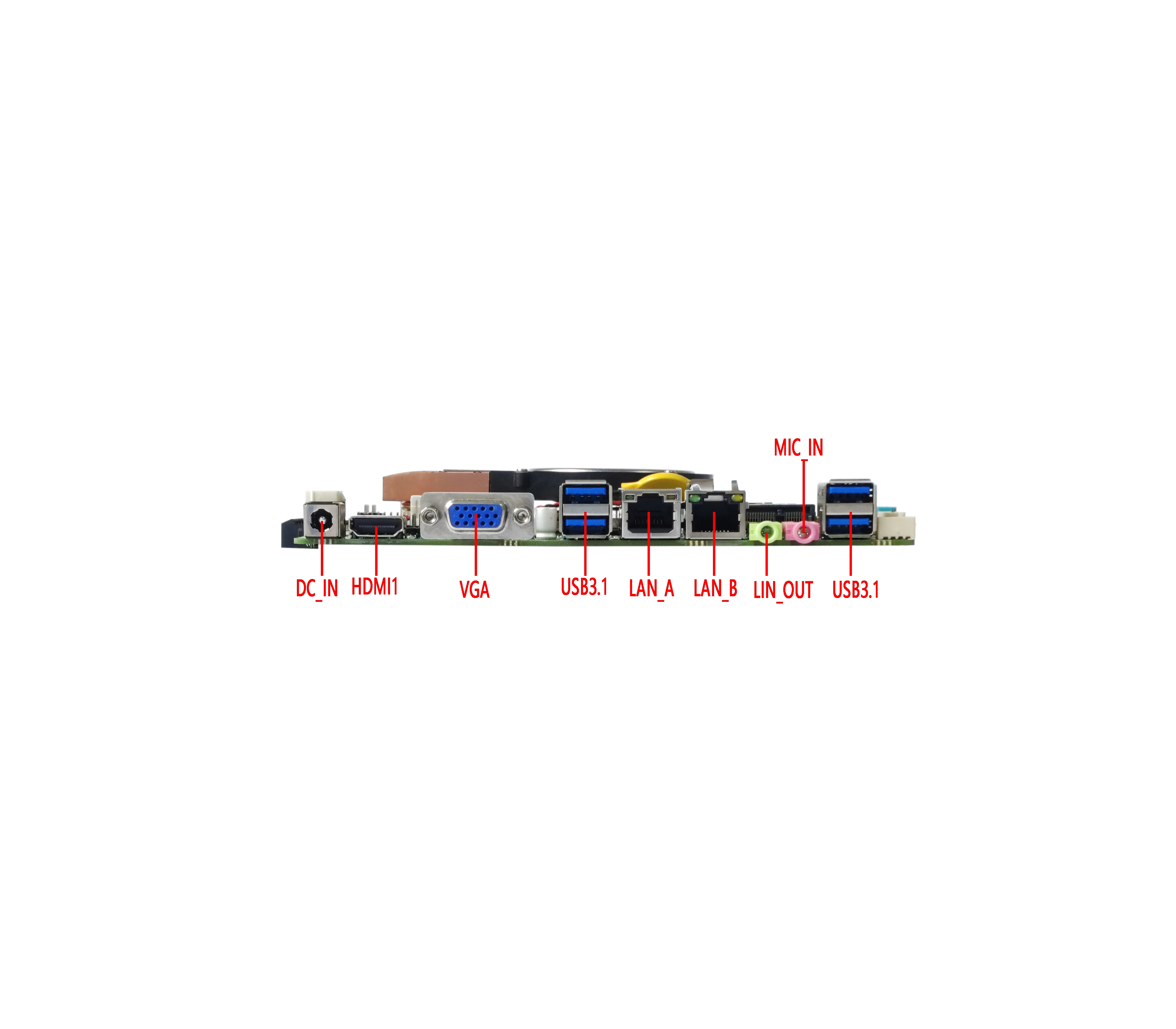 NEW ELSKY Core Mini ITX Mainboard I7 9th Gen Processor Motherboard QM8900 CoffeeLake PCIE BGA1440 view 3
