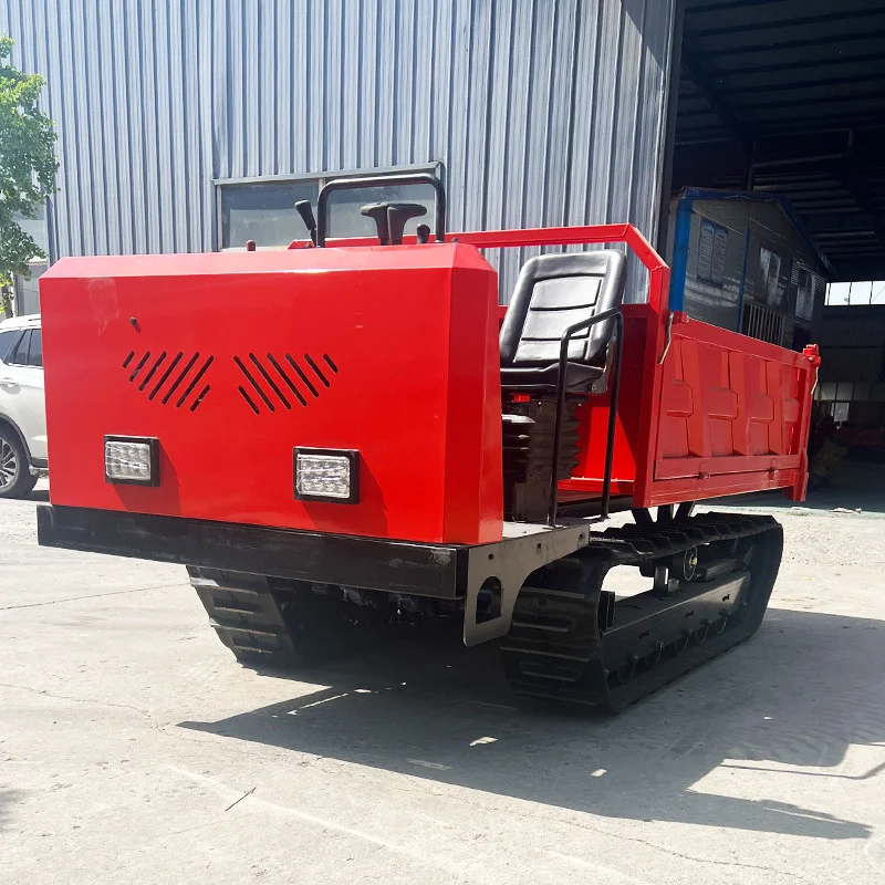 1 Ton Loading Capacity Tracked Utility Vehicle For Orchard Farm Transport To Solve Labor Shortages Manufacturer Direct Sale
