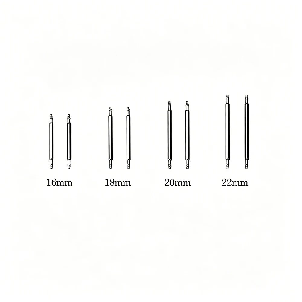 16pcs Watch Band Spring Bar Set Pine Needle Replacement Strap Filed Pin Accessory Removal Tool for WristWatch Repair