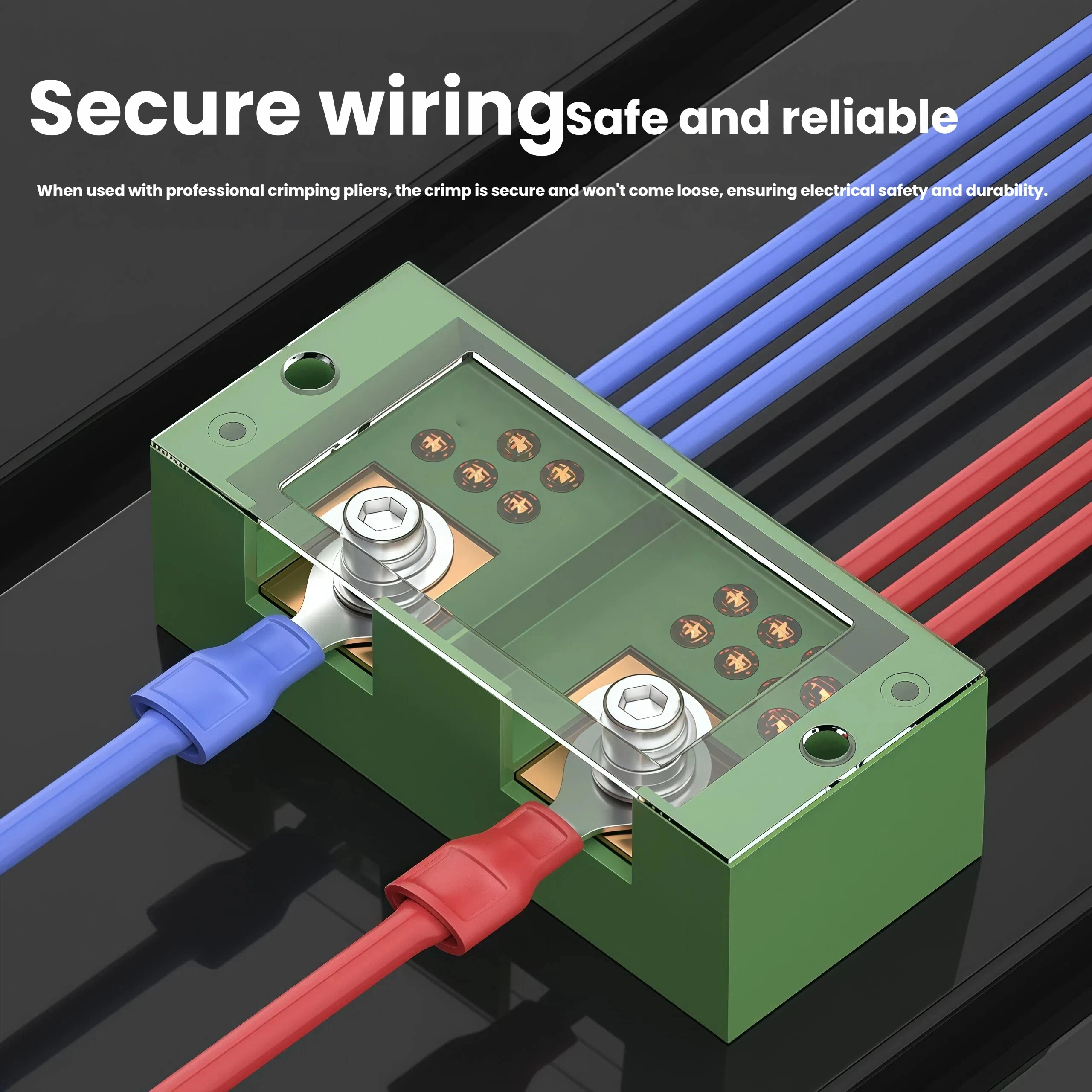 102/280/300/480 pieces insulated cable ring ear winding terminal kit connector crimping clip docking ring fork kit