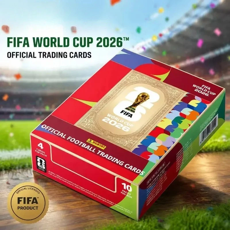 KAYOU 2026 FIFA World Cup Official Football Trading Card Panini Soccer Star Collection Limited Cards Fans Souvenir Birthday Gift
