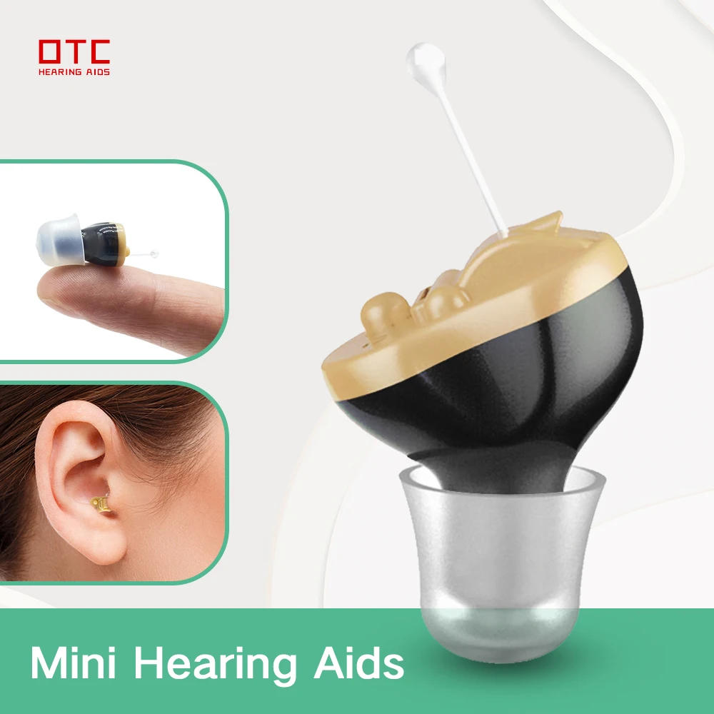 2023 Best Micro Hearing Aids Digital Invisible For Deafness Elderly Adjustable Micro Wireless Hearing Aid Sound Amplifier