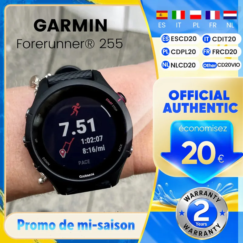 Smartwatch Garmin Forerunner 255