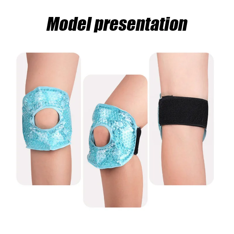 Soft Gel Ice Compress Strap Cold And Hot Compress Knee Straps,Wrist Protectors,Calf Protectors,Ankle Protectors