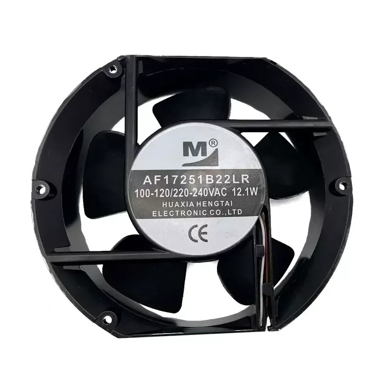 For Yimeng AF17251B22LR 100-120/220-240VAC 17251 12.1W Dual Voltage Fan