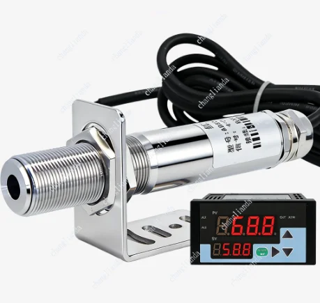 Industrial Non-contact Online Infrared Thermodetector Probe High Temperature Infrared Temperature Sensor Transmitter 4-20ma