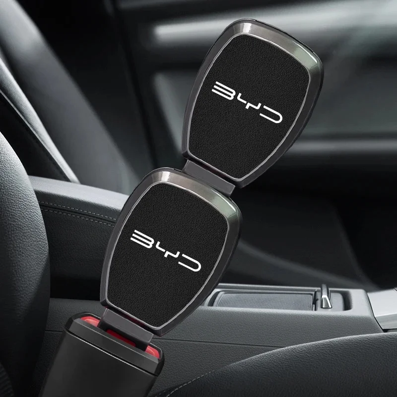 

1Pcs Custom Fit Car Seat Belt Buckle Extender for BYD Tang EV Han EV Song Pro Yuan UP Auto Interior Accessories