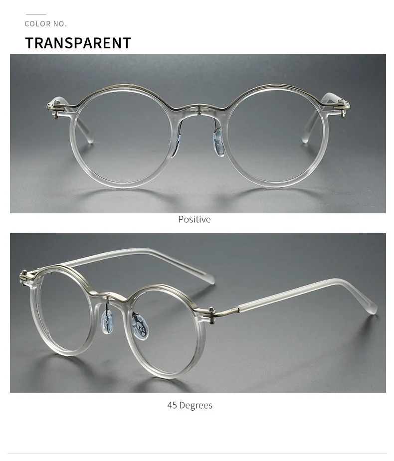 2026 Neue Retro-Presbyopie-Brille mit rundem Rahmen, Anti-Blaulicht, für Herren, Business-Stil, hochwertige Lesebrille – Detail 11