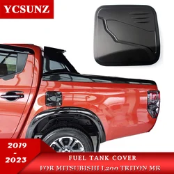 ABS Fuel Tank Cover For Mitsubishi L200 Triton MR 2019 2020 2021 2022 2023 Ram 1200 Strada Strakar Car Accessories YCSUNZ