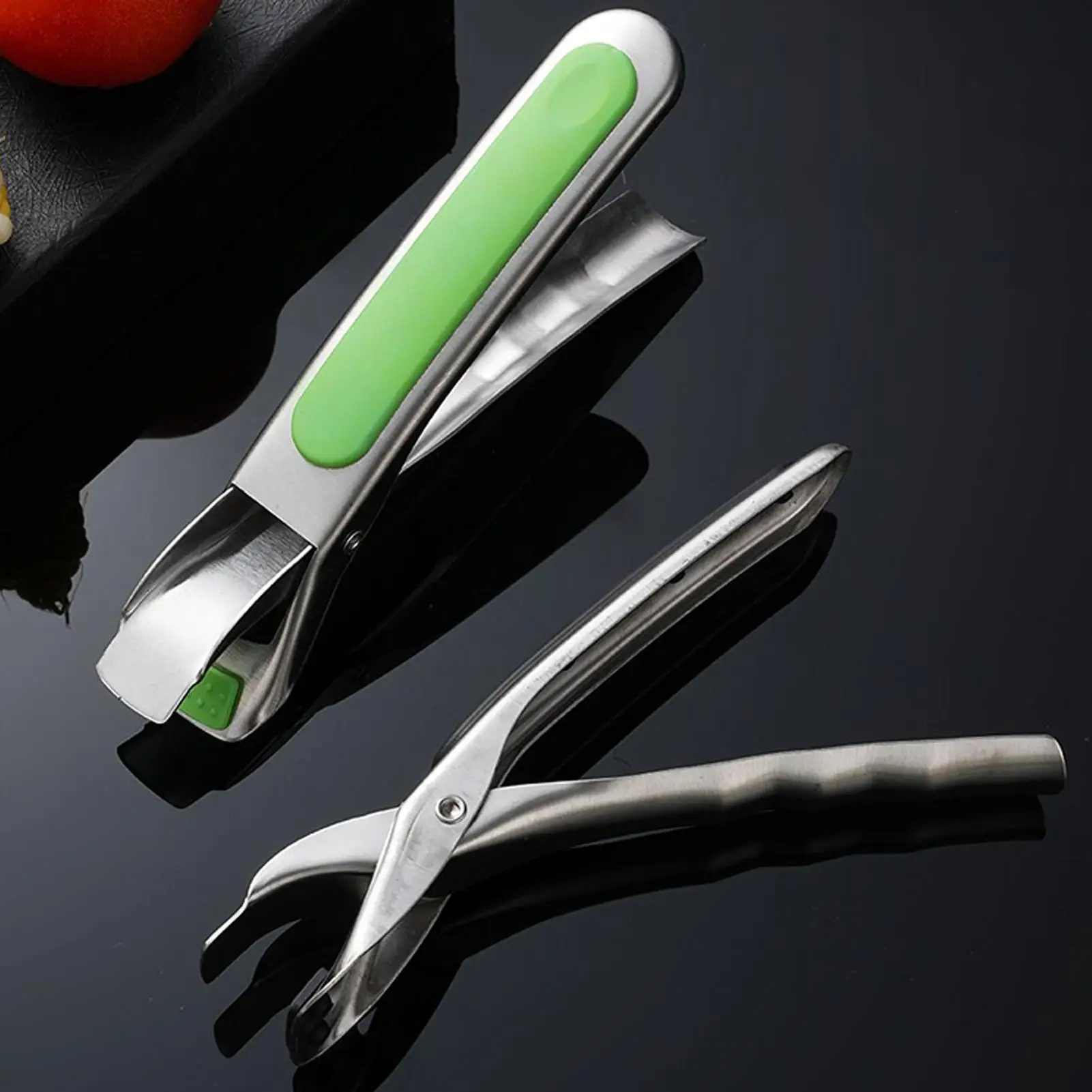 

Hot Plate Gripper Silicone Heat Resistant Kitchen Tongs Pot Holder Clip for Oven Microwave Stovetop Cooking Utensils Baking Tool