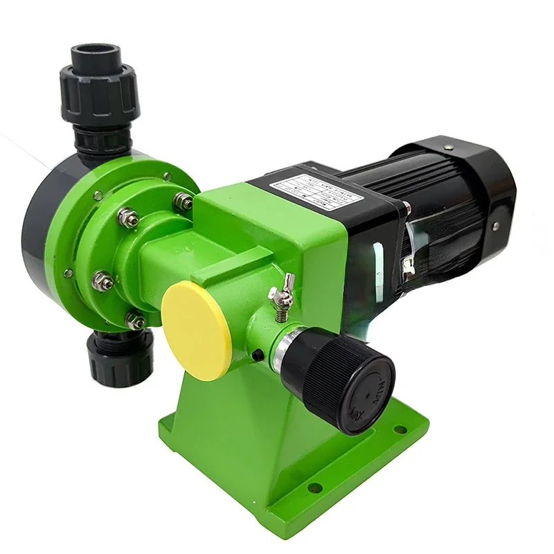 

Dosing Pump Motor Drive Double Layer Diaphragm Flocculant Alkali Fertilizer Dosing Metering Pump