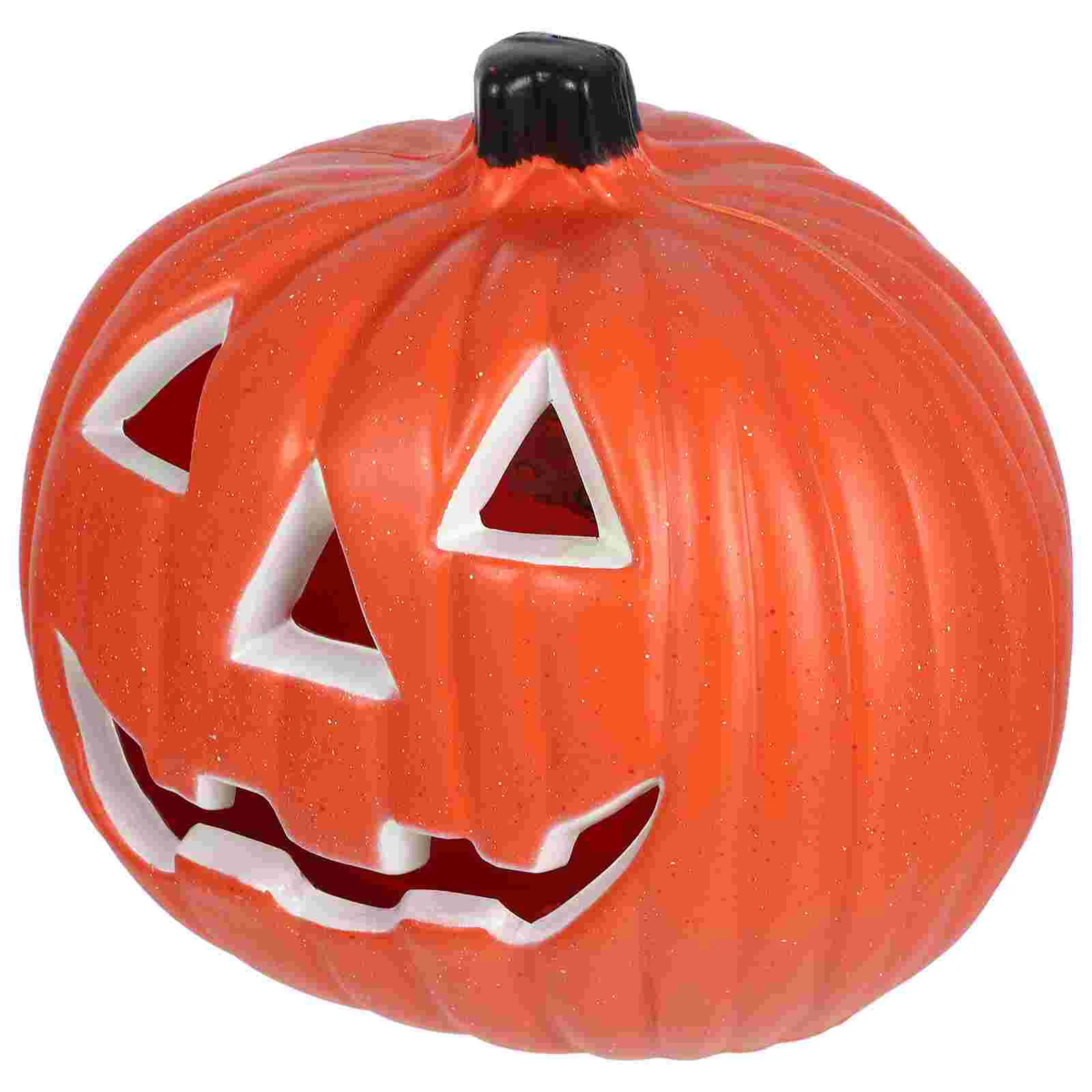 

Halloween Pumpkin Light Hollow Out Jack-o-lantern Biscuit Party Supply Fall outside Decor