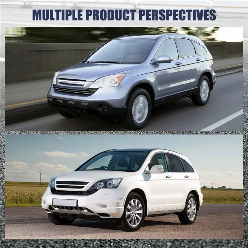 

For Honda CR-V 2007-2011 Soft Carbon Fiber 3D Sticker Steering Wheel Panel Cover Frame Trim Interior Car Accessories