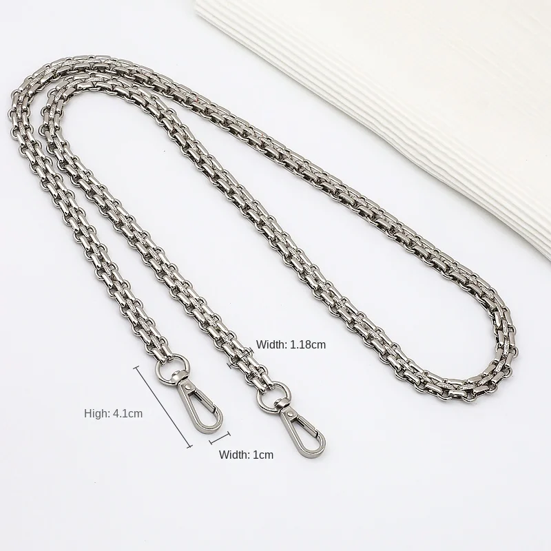 الماس تحقق حقيبة سلسلة 2.55 عطر صغير حزام الكتف المعدني تحت الإبط كتف واحد حقيبة كروسبودي تعديل حزام الحزام #3