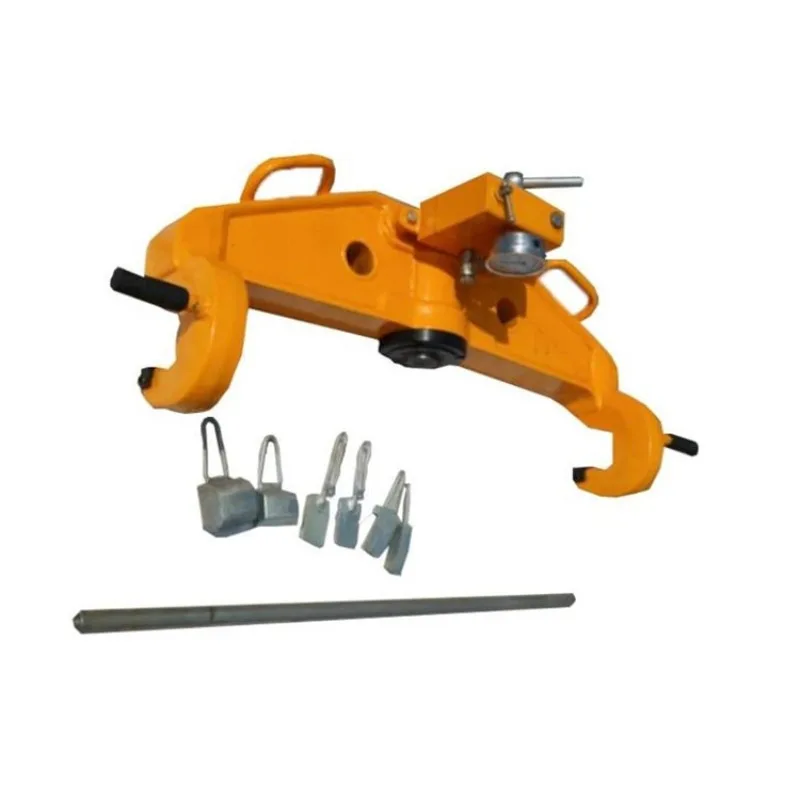 Railway maintenance hydraulic rail straightener, hydraulic rail straightener, hydraulic rail straightener