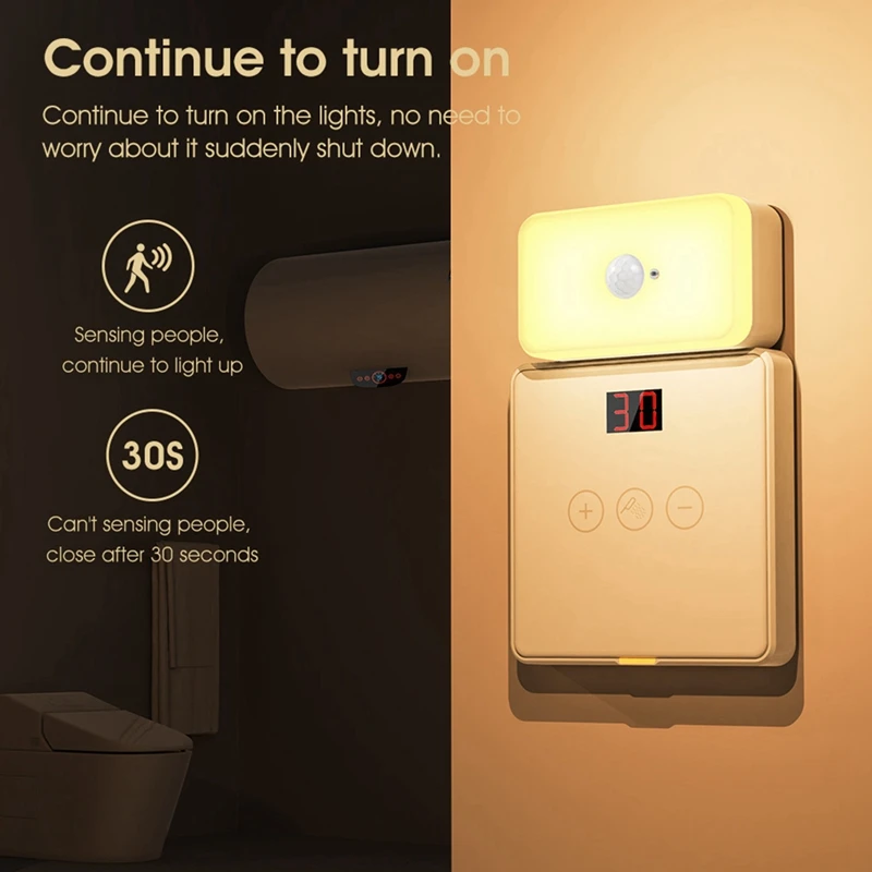 Tuya Wifi Human Motion Detection Pir Sensor Warm Wit Licht Sensor Nachtlampje Smart Home Voice Remote