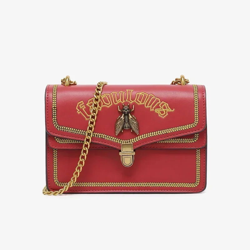 Little Bee Women\'s Bag Internet Red Same Crossbody Bag Women\'s Versatile Ins Autumn and Winter Chain Shoulder Bag women bag