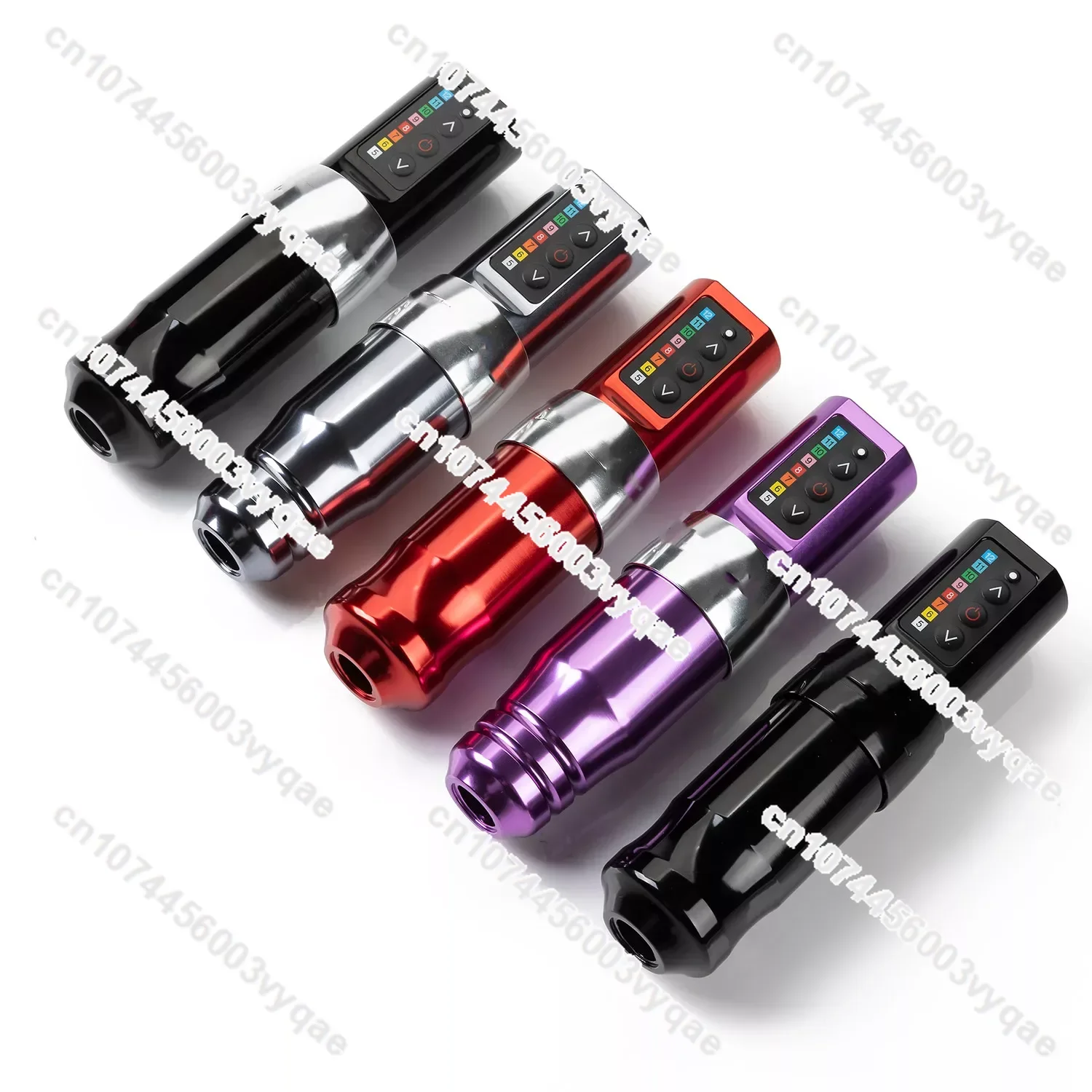 2 Battery Flux Wireless Tattoo Machine Kit Powerful Coreless Motor 2400mAh Chargeable Lithium Battery RotaryTattoo Pen Set
