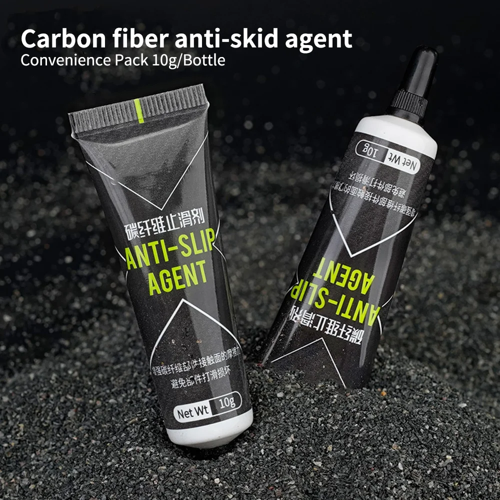 10g serat karbon antiselip agen non-korosif Anti-Slip pelumas mudah untuk membersihkan minyak sepeda MTB batang pegangan jok sadel