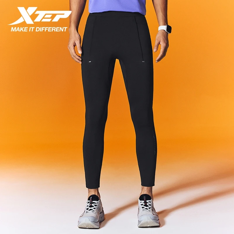 Xtep 2000KM-PRO Men's Sports Pants Yoga Pants 2026 New Style Fitness Training Professional Leggings For Men 874229580145