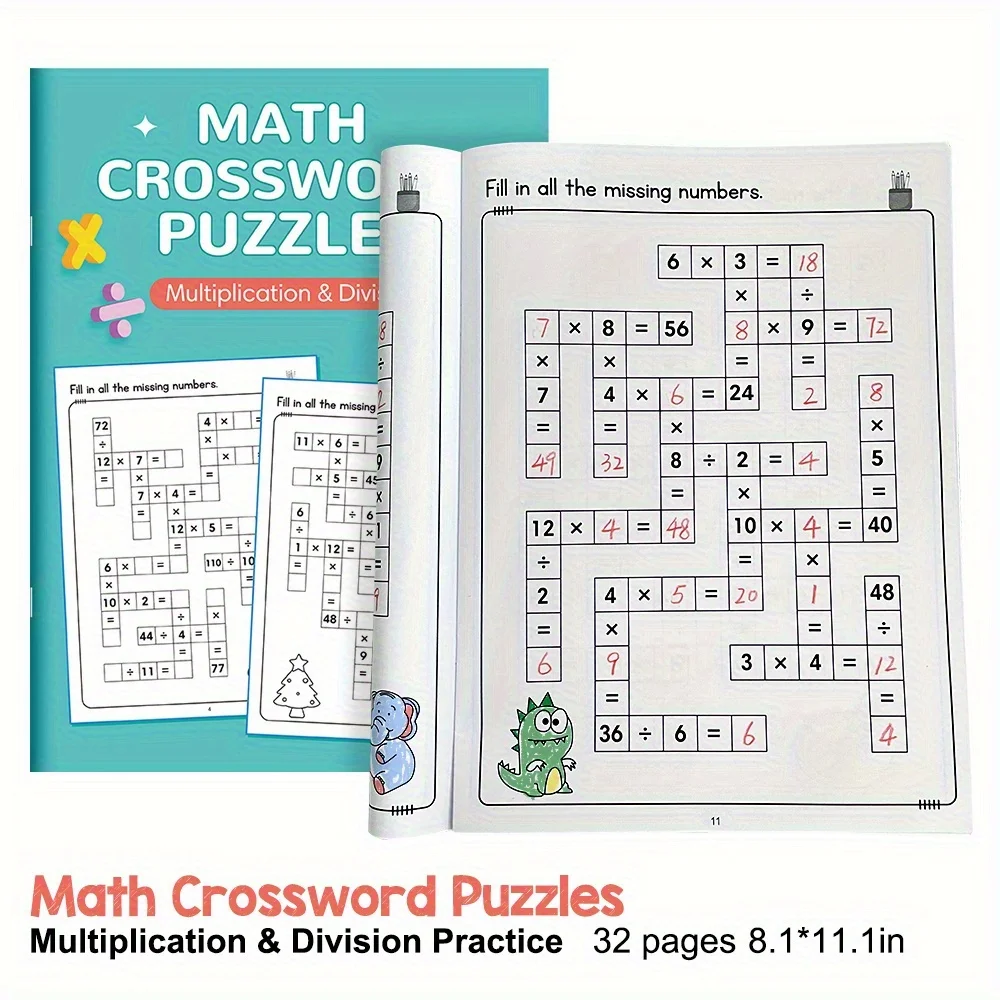 A 32-page A4-sized math addition and subtraction game with a grid of 20 or less, a daily practice of oral arithmetic