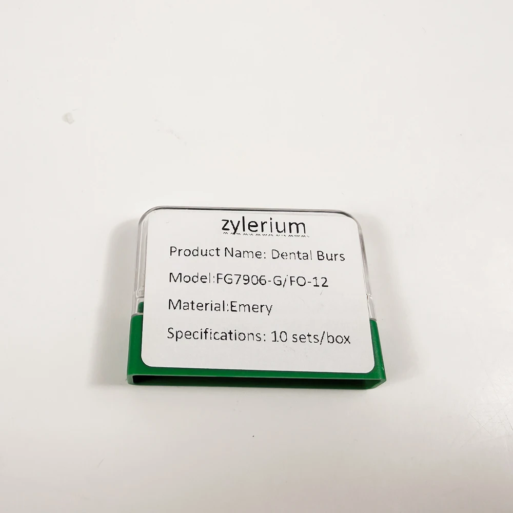 

zylerium 10PC Dental Diamond Burs Drill Dentistry Burs High Speed Handpiece Handle Diameter 1.6mm Dentist Tools Dental Materials