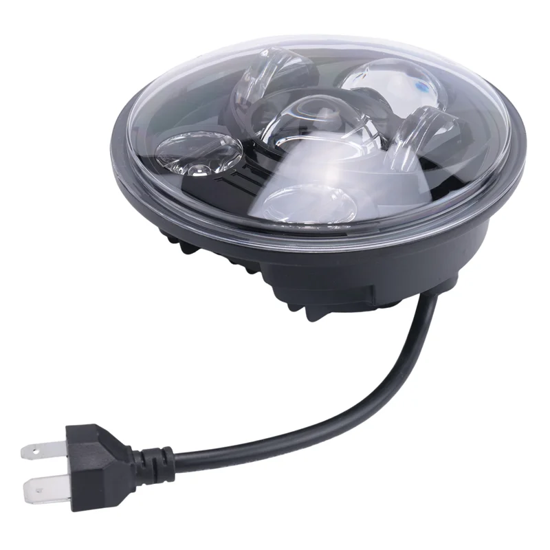 

Better-5.75 Inch LED Motorcycle Headlight LED Hi/Lo For Sportster 1200 883 Touring Scrambler Triple Headlight