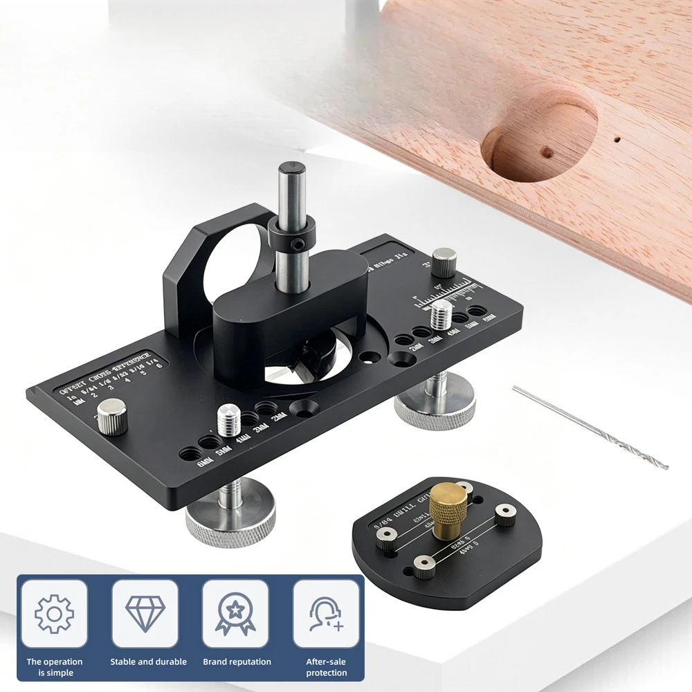 Hinge opening auxiliary device, aluminum alloy woodworking hinge opening positioner, aluminum screw fixing clip