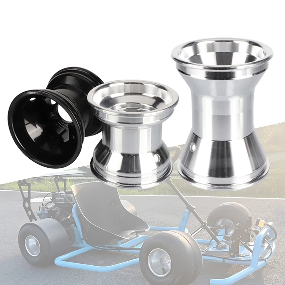 

5" Kart 10x4.50-5 Front or 11x7.10-5 Rear Wheel Hub 3 Holes 5 inch Go-kart 4 Wheeler Drift Car Aluminium Alloy Rims 10x3.60-5