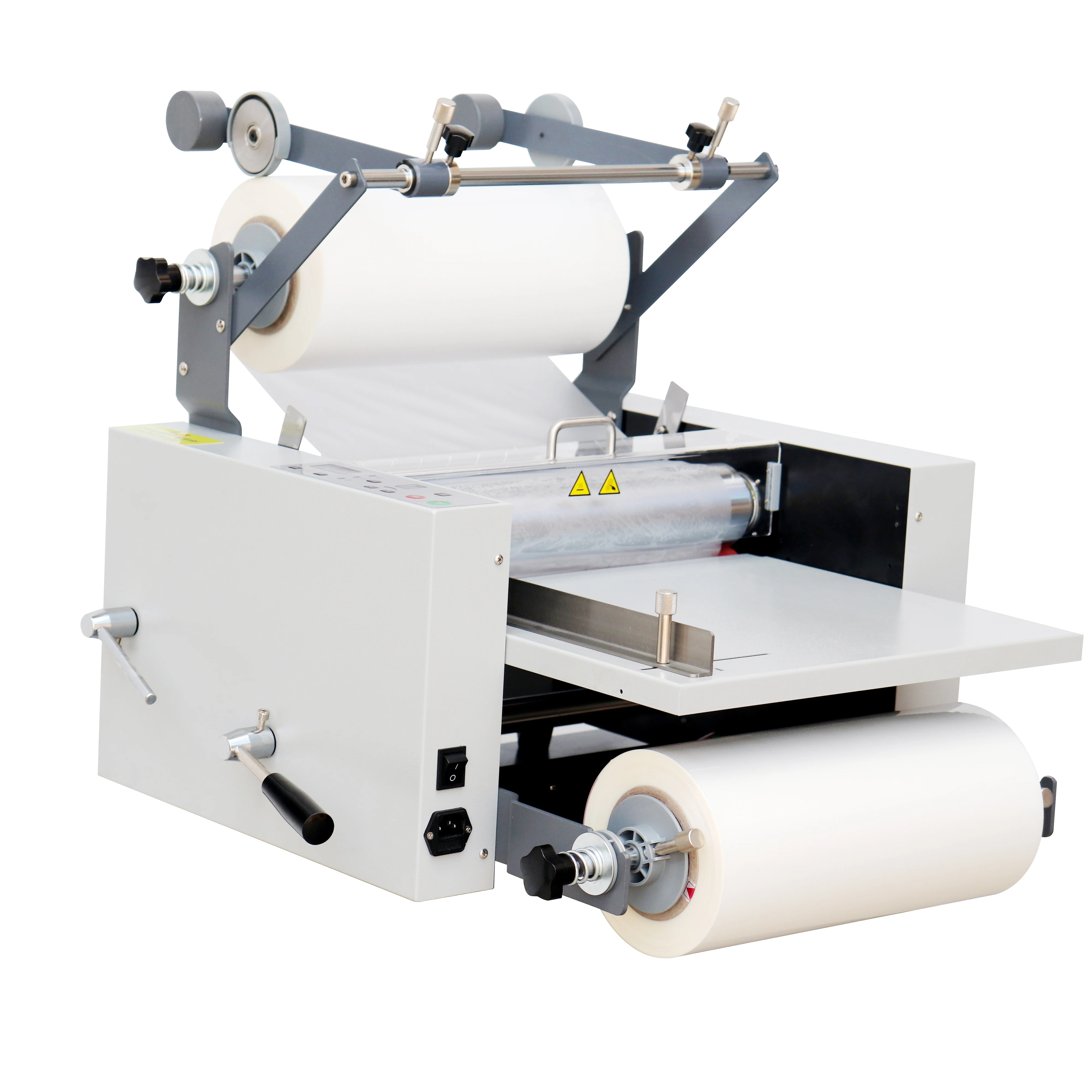 

WD- 3806 Desktop Semi-Automatic Multi-function 375mm A3 A4 Size Paper Hot and Cold Bopp Film Laminating Machine