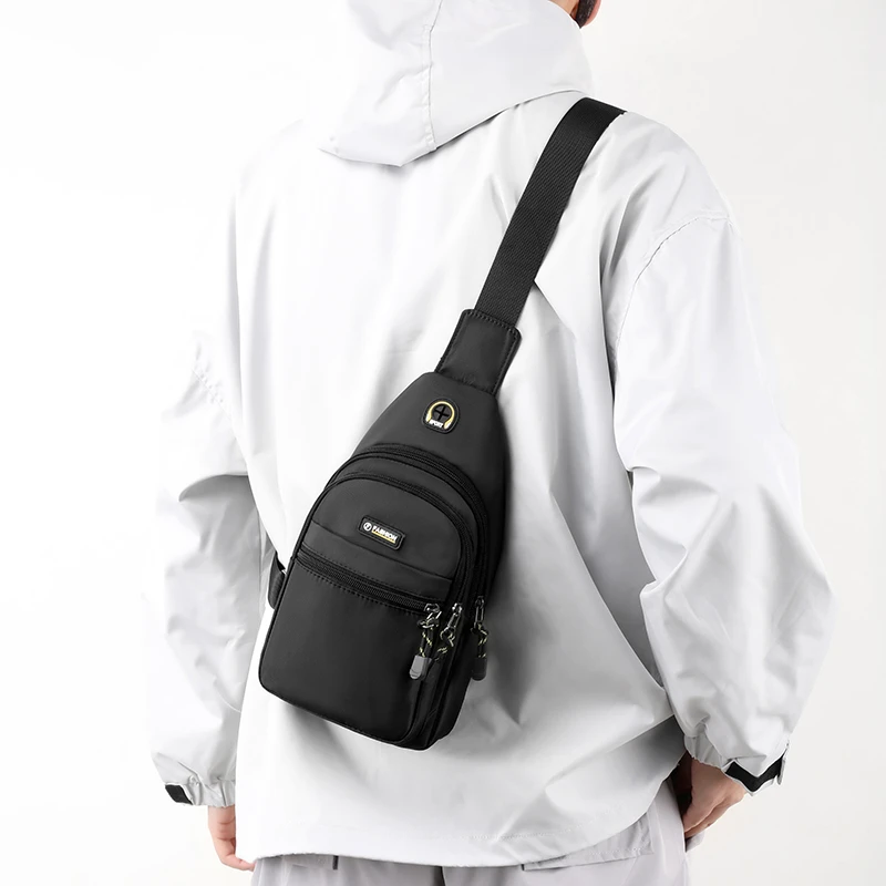 Chest Bag For Men And Women Can Be Worn With One Shoulder And Two Shoulder Crossbody Multifunctional Backpack. Fashion Chest Bag