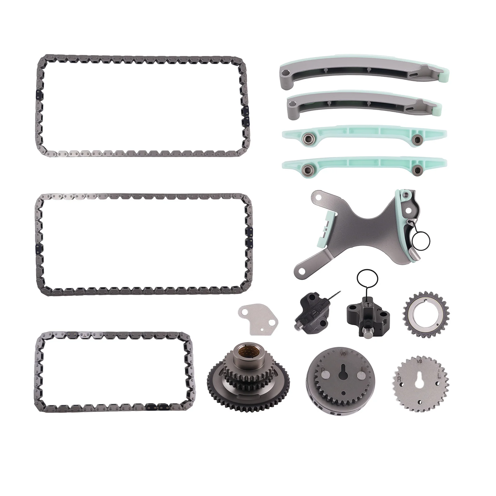 

Timing Chain Kit w/Tensioners Guide Rails for 4.7L Dodge Durango 03-07